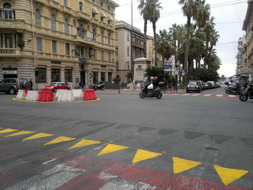Sanremo: corso Mombello chiusa e con i lavori fermi, un nostro lettore chiede il motivo