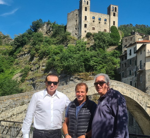 Ospiti di prestigio al 'Film Festival' di Monaco, Nick Vallelonga e Chazz Palminteri da Hollywood anche a Dolceacqua