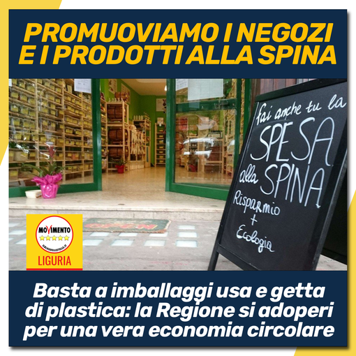 Regione: emergenza plastica, Tosi (M5S) "Presenterò una pdl per favorire chi vende prodotti sfusi o alla spina" Regione: emergenza plastica, Tosi (M5S) "Presenterò una pdl per favorire chi vende prodotti sfusi o alla spina"