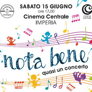 Imperia: sabato al Cinema Centrale pomeriggio con la Filarmonica ed ospiti di eccezione Imperia: sabato al Cinema Centrale pomeriggio con la Filarmonica ed ospiti di eccezione