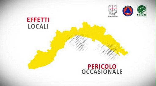 Regione: 'temporaneamente' interrotto l'allerta meteo gialla su tutta la Liguria