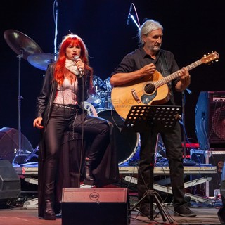 Phil Palmer sul palco di Sanremo Rock&amp;Trend