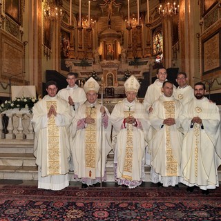 Taggia: ordinati sabato scorso tre nuovi sacerdoti e un diacono nella Diocesi di Ventimiglia-Sanremo Taggia: ordinati sabato scorso tre nuovi sacerdoti e un diacono nella Diocesi di Ventimiglia-Sanremo