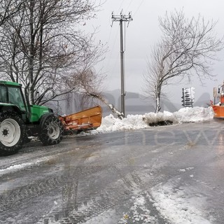 Maltempo sulla provincia: ancora qualche centimetro di neve in alta quota, domani torna a piovere sulla costa