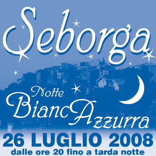 Seborga: domani sera dalle 20 a notte fonda torna l'appuntamento con la 'Notte BiancoAzzurra' Seborga: domani sera dalle 20 a notte fonda torna l'appuntamento con la 'Notte BiancoAzzurra'