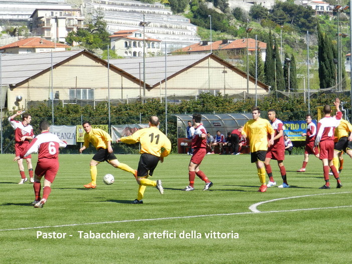 Calcio, Tabacchiera-Pastor: la Nuova Intemelia vola e manda ko il Borghetto, domenica prossima ‘derbyssimo’