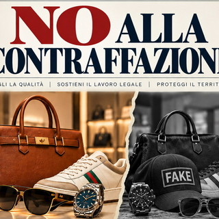 Contraffazione, Confesercenti Imperia lancia una campagna in tutta la provincia: "Il falso ti costa caro" Contraffazione, Confesercenti Imperia lancia una campagna in tutta la provincia: "Il falso ti costa caro"