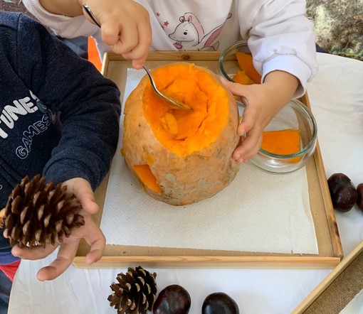 Sanremo: i bambini della 'Nuvola' con le 'mani in pasta' in occasione della festa di Halloween (Foto) Sanremo: i bambini della 'Nuvola' con le 'mani in pasta' in occasione della festa di Halloween (Foto)