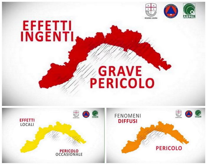Scatta da domani il nuovo sistema 'a colori' di Allerta Meteo in Liguria: ecco il video di presentazione