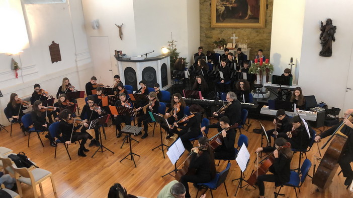 Sanremo: oggi pomeriggio alla chiesa Luterana il 'Concerto delle Feste' con l'orchestra 'Note libere'
