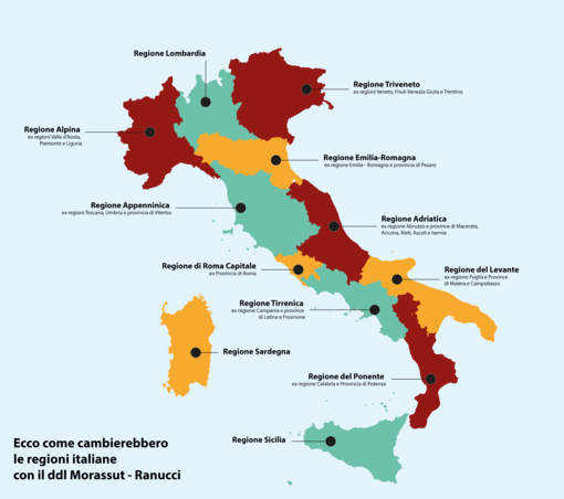 Dopo 'Limonte' da Roma la proposta per ridurre le regioni: per noi unione Liguria, Piemonte e Valle d'Aosta Dopo 'Limonte' da Roma la proposta per ridurre le regioni: per noi unione Liguria, Piemonte e Valle d'Aosta