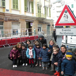 Sanremo: i bimbi del nido interaziendale 'La Cicogna' oggi in mezzo al Festival