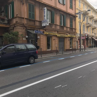 Sanremo: disegnati anche i nuovi parcheggi di corso Cavallotti nella zona di San Martino Sanremo: disegnati anche i nuovi parcheggi di corso Cavallotti nella zona di San Martino