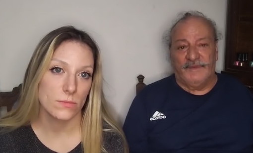 Nessy e suo padre Gianpaolo Guerra
