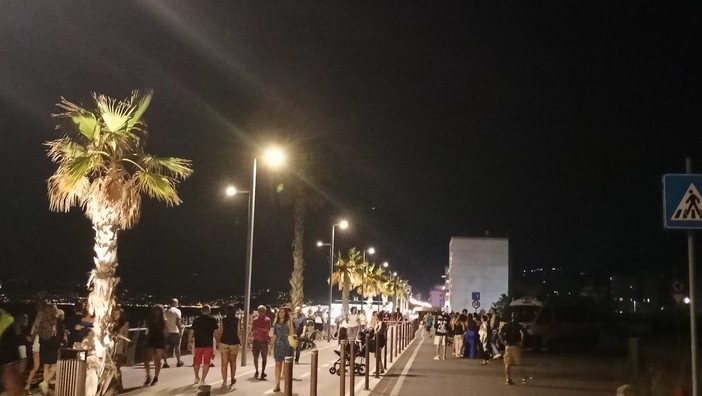 Vallecrosia, cambia la viabilità sul lungomare per la "Notte Blu"