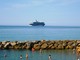 La "Tui Discovery" al largo di Sanremo La "Tui Discovery" al largo di Sanremo