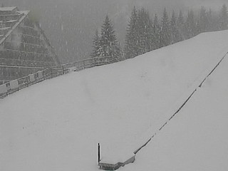 La nevicata ad Artesina (zona Colletto)