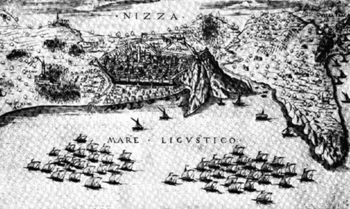 Il Ricordo di Nizza romana in una descrizione del 1838 nel libro 'L'Italia descritta e dipinta con le sue Isole'
