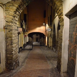 Una delle stradine della Pigna