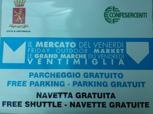 Comune di Ventimiglia e Confesercenti: istituiti due bus navetta gratuiti a Ventimiglia Comune di Ventimiglia e Confesercenti: istituiti due bus navetta gratuiti a Ventimiglia