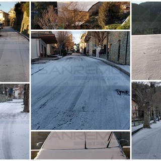 Freddo intenso sulla provincia e spolverata di neve a Bajardo: ecco le immagini dall'entroterra (Foto) Freddo intenso sulla provincia e spolverata di neve a Bajardo: ecco le immagini dall'entroterra (Foto)