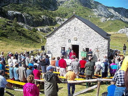 Il prossimo 30 agosto l'associazione cultura torna alla chiesetta di Sant'Erim sotto il Marguareis