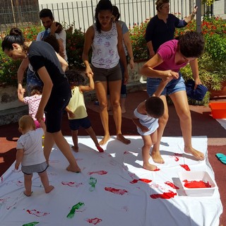 Sanremo: l'asilo nido d'infanzia Arcobaleno augura un 'buon viaggio' ai suoi bambini (Foto)