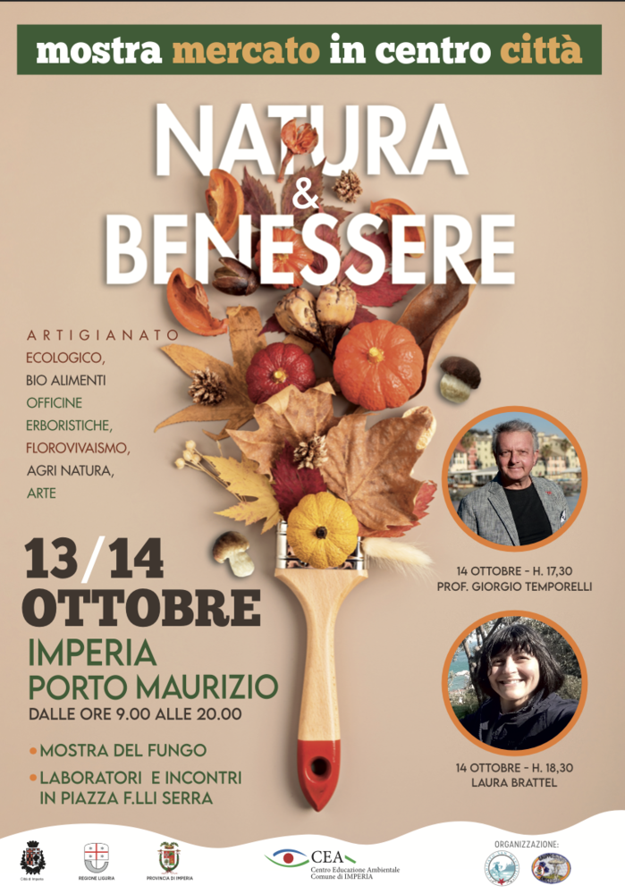 Imperia: tutto pronto per la terza edizione di “Natura & Benessere” Imperia: tutto pronto per la terza edizione di “Natura & Benessere”
