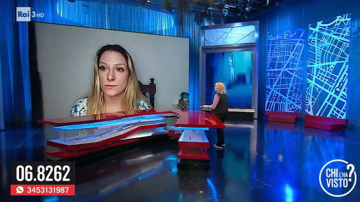 La sanremese Nessie Guerra nuovamente in diretta dall'Egitto su 'Chi l'ha Visto' "Voglio solo liberare mia figlia" La sanremese Nessie Guerra nuovamente in diretta dall'Egitto su 'Chi l'ha Visto' "Voglio solo liberare mia figlia"