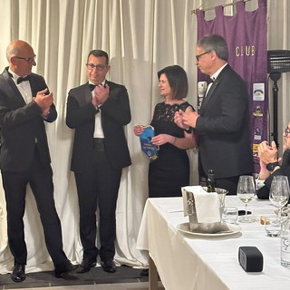Imperia: due nuovi soci per il Lions Club La Torre, entrano Piero Saglietto e Paola Chiocca