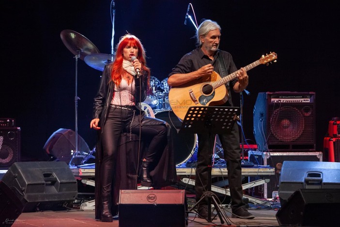 Phil Palmer sul palco di Sanremo Rock&amp;Trend