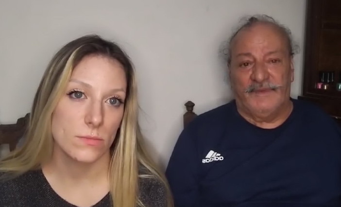Nessy e suo padre Gianpaolo Guerra