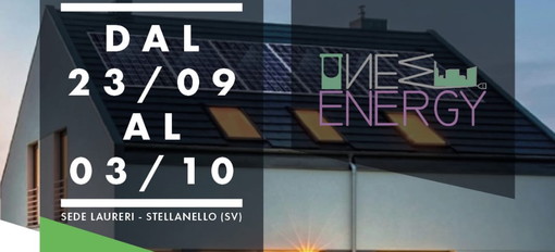 Riprendono nel savonese le attività alla sede della New Energy Tomorrow dal 24 settembre al 3 ottobre Riprendono nel savonese le attività alla sede della New Energy Tomorrow dal 24 settembre al 3 ottobre