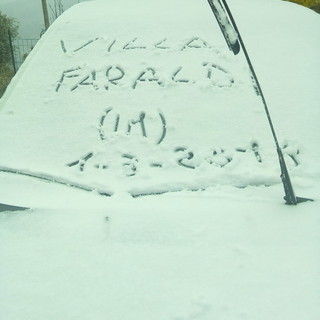 Villa Faraldi: tanta neve per la gioia dei bambini che sono rimasti a casa (Foto)