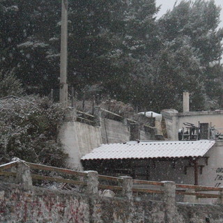 Imperia e Diano Marina: Capo Berta imbiancato, predisposto monitoraggio per le strade dell'entroterra dianese