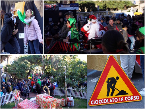 Arma di Taggia: “Natale a Villa Boselli” è sempre un successo, centinaia di bambini in festa per l’arrivo di Babbo Natale (foto e video) Arma di Taggia: “Natale a Villa Boselli” è sempre un successo, centinaia di bambini in festa per l’arrivo di Babbo Natale (foto e video)