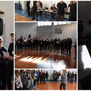 Sanremo: la scuola media ‘Dante Alighieri’ ha aderito alla Proposta del Miur ‘Nessun parli’ (Foto e Video) Sanremo: la scuola media ‘Dante Alighieri’ ha aderito alla Proposta del Miur ‘Nessun parli’ (Foto e Video)