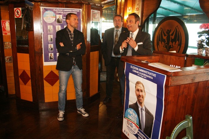 Bordighera: per le elezioni, Patrick Novembre nel pomeriggio a Borghetto e sul lungomare Bordighera: per le elezioni, Patrick Novembre nel pomeriggio a Borghetto e sul lungomare