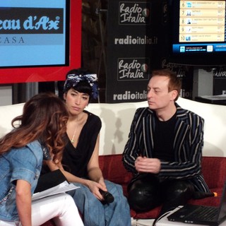 Casa Sanremo: Nina Zilli e La Crus, Giusy Ferreri e Francesco Sarcina, le foto