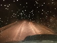 Neve sulla Provinciale a Bajardo Neve sulla Provinciale a Bajardo