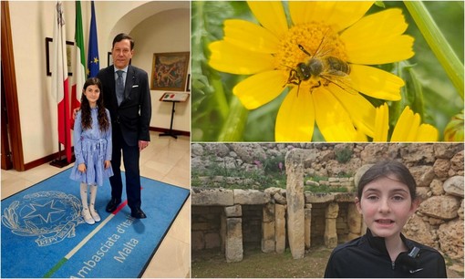 Da Seborga a Malta, Nicole intervista l'ambasciatore Fabrizio Romano (Foto)