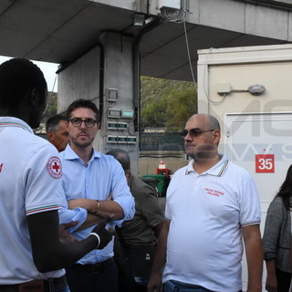 Il Sottosegretario al Ministero degli Interni On. Nicola Molteni in visita alla struttura di accoglienza del Parco Roya (Foto e Video)