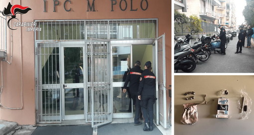 Ventimiglia: grazie al fiuto del cane ‘Bono’ i Carabinieri sequestrano diversi grammi di droga