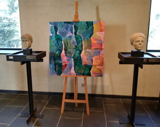 Donazione al MAR di Ventimiglia di un'opera dell'artista romana Emanuela De Franceschi Donazione al MAR di Ventimiglia di un'opera dell'artista romana Emanuela De Franceschi