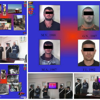 Serie di furti per fare la 'bella vita' durante le vacanze nell'imperiese: i Carabinieri arrestano 4 persone (Foto e Video) Serie di furti per fare la 'bella vita' durante le vacanze nell'imperiese: i Carabinieri arrestano 4 persone (Foto e Video)
