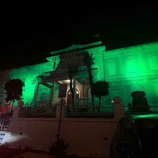 Sanremo, l'ospedale si illumina di verde per la Giornata Nazionale SLA Sanremo, l'ospedale si illumina di verde per la Giornata Nazionale SLA