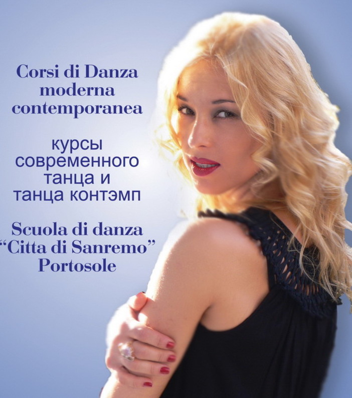 Sanremo: Oksana Badova dall’Accademia Nazionale di Kiev ai nuovi corsi di danza moderna e contemporanea a Sanremo