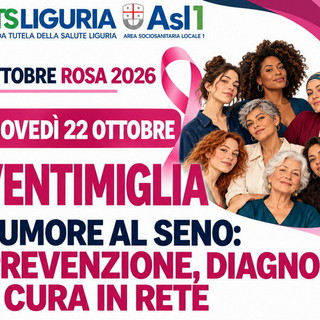 Ottobre Rosa, a Ventimiglia un incontro su prevenzione e cura del tumore al seno: appuntamento alla Casa della Comunità Ottobre Rosa, a Ventimiglia un incontro su prevenzione e cura del tumore al seno: appuntamento alla Casa della Comunità