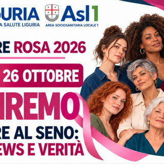 Ottobre Rosa, lunedì 26 ottobre incontri sulla salute delle donne nelle Case della Comunità di Imperia e Sanremo