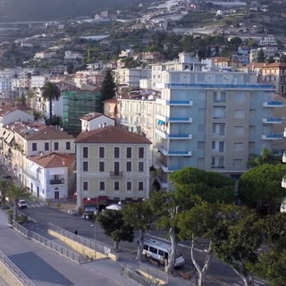 Ospedaletti come non l'avete mai vista: le immagini di Filippo Sole girate da un drone sopra la città